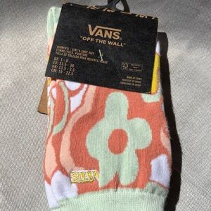 Kids Vans Floral Crew Socks